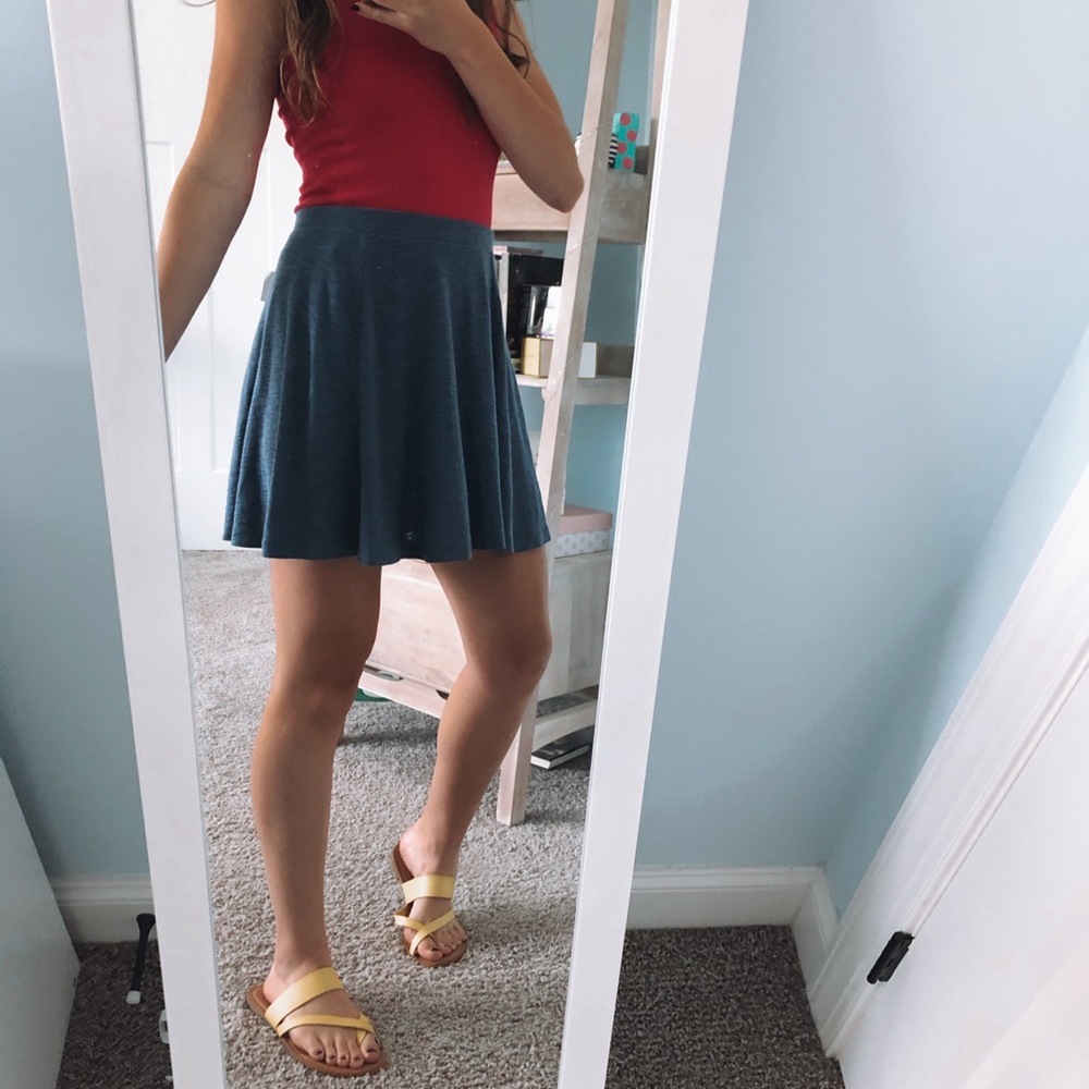 Victoria’s Secret Blue Flowy Skirt